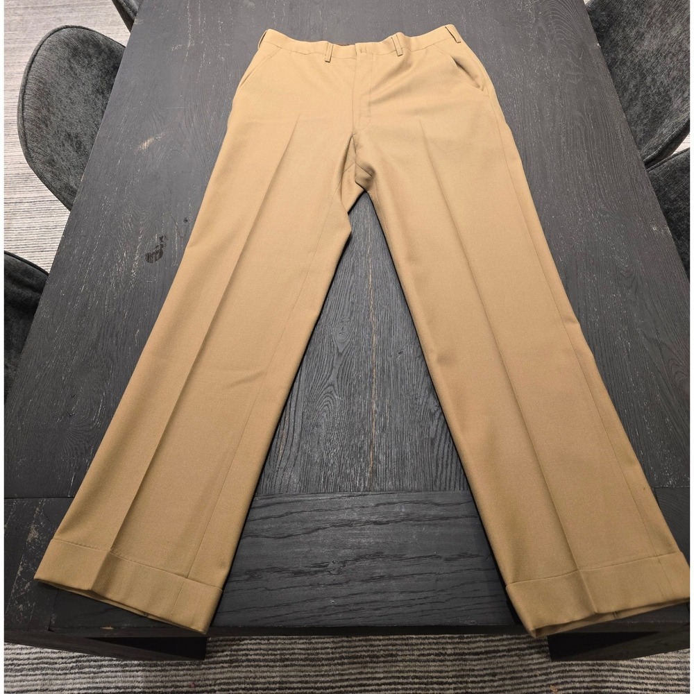 Brooks Brothers Makers Mens Dress Pants All Wool 36R x 32